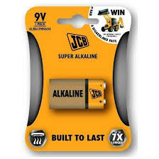 Baterie JCB alkalická 9V